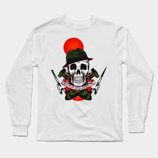 WWI era military tattoo shirt Long Sleeve T-Shirt